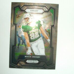 Maxx Crosby 2024 Panini Prizm Draft Picks Football Eastern Michigan Eagles